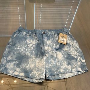 Men’s NWT chubbies blue tye dye shorts